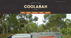 Desktop Screenshot of coolabahcampers.com